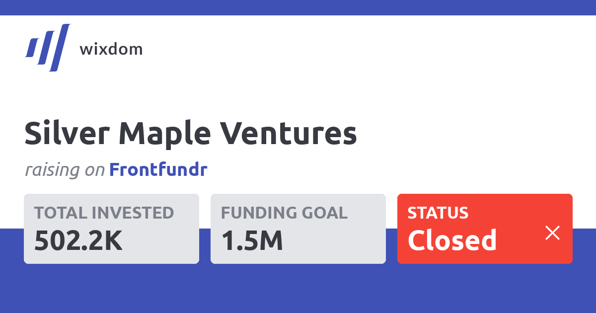 Silver Maple Ventures | Wixdom